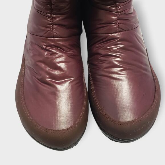 NWOT Merrell Womens Frost Glove Insulated Boots Port Royale Purple Sz 9.5 Winter - Picture 7 of 15